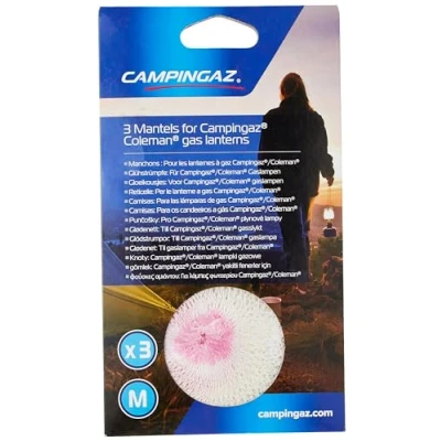 Image of Campingaz Large Mantles (Pack of 3) Off White