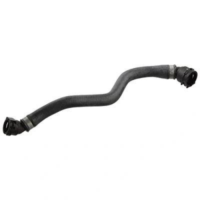 Image of 17127596841 Radiator Hose FEBI BILSTEIN 103887 EPDM (ethylene propylene diene Monomer (M class) rubber) with quick couplers BMW: 1 Hatchback