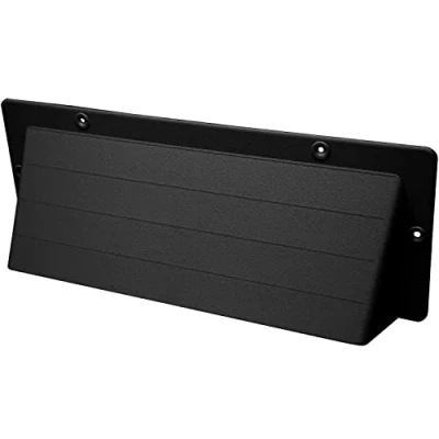 Image of 9x3 Airbrick Cover Ducting Cowl Black Exclusive to i sells Made by Rytons