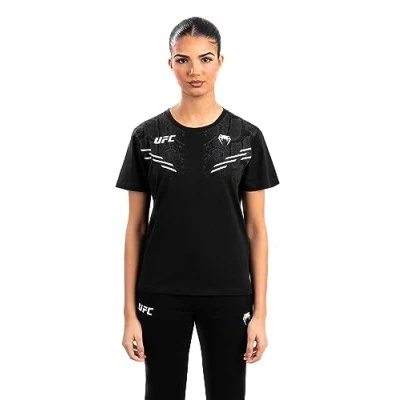 Image of Venum, UFC Adrenaline Replica Women’s Short sleeve T shirt, Women&#039;s, M, Black
