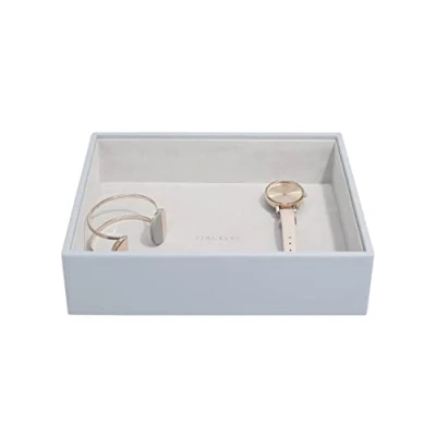 Image of Stackers Lavender Classic Medium Jewellery Box Chunky Layer