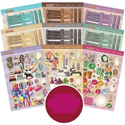 Image of Hunkydory Crafty Crates Concept Card Collection CRATE101