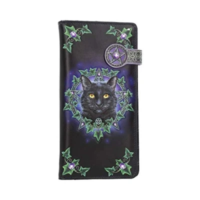 Image of Nemesis Now Charmed One Lisa Parker Embossed Purse 18.5cm Black, PU, Size