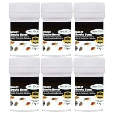 Image of SISI UK® Flea Killer Smoke Bombs 3.5g Bomb Fogger For Fleas, Bedbugs, Moths and all insects Professional Strength (6)