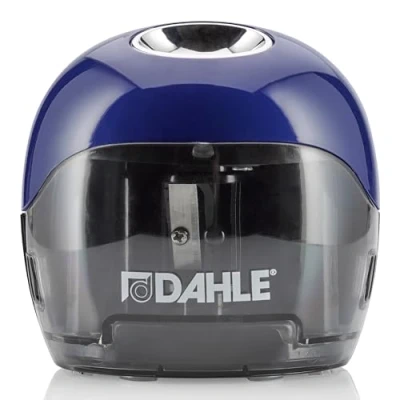 Image of Dahle Battery Operated Sharpener 250, Two Opposite Blades, Operated, B, 00250 16891, Blue