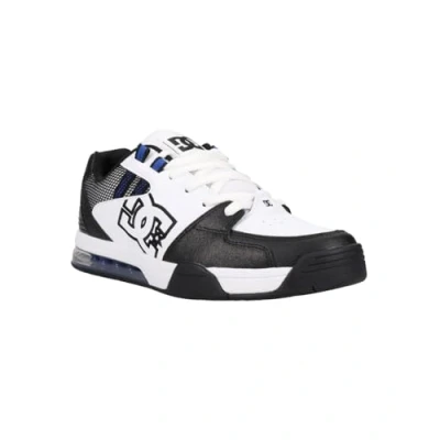 Image of DC Shoes Versatile Trainers, Size: 8, Ibb white black blue Suede