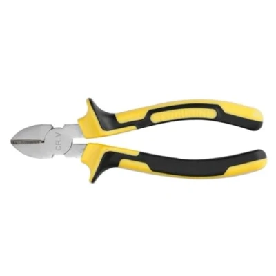 Image of Tool HP04N Chrome Vanadium Steel Side Cutters Length 190 mm, Black/Yellow