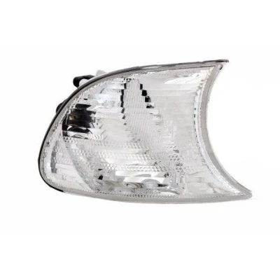 Image of 63126904308, 6904308 Turn Signal TYC 18 5913 15 2 white Right Front with bulb holder BMW: 3 Coupe, Convertible