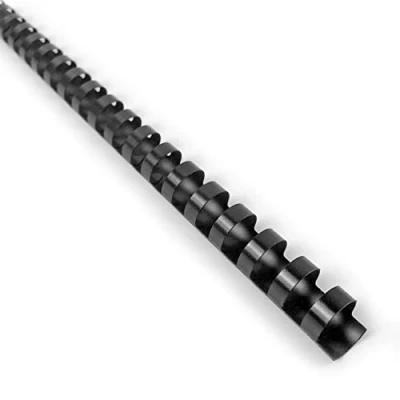 Image of FOSHISY Plastic Binding Combs 21 Ring A4 16mm Comb Spines,125 Sheet Capacity,Pack of 100,Black