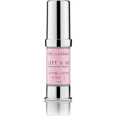 Image of Lash LIFTING Brow Lamination LOTION STEP 1 Bottle Vegan Cruelty Free Eyeluvlashes PERMING (7.5ML AIRLESS PUMP BOTTLE)