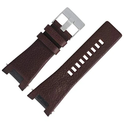 Image of Diesel DZ 4246 Watch Strap 18 mm Leather Brown