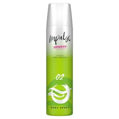 Image of Impulse Rewind O2 Body Spray, Pack of 6