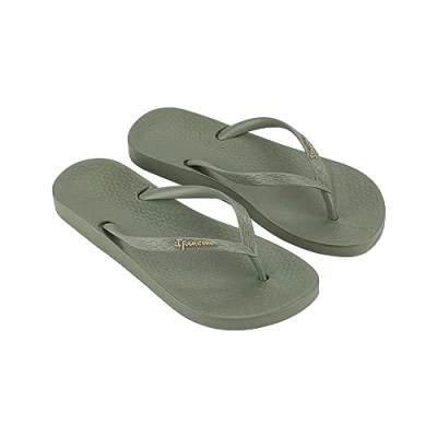 Image of Ipanema Women&#039;s ANAT Colors FEM Flip Flop, Dark Green/Green, 1/2 UK