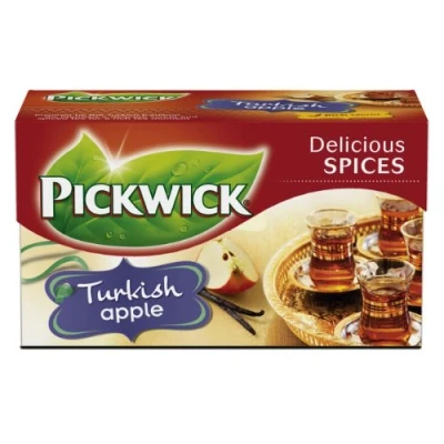 Image of Pickwick Tea Turkish Apple, Flavoured Black Tea, 20 Bags