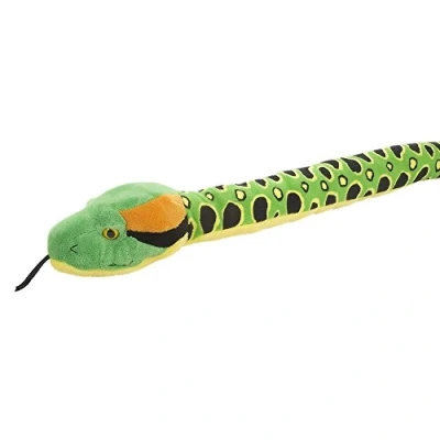 Image of Wild Republic Anaconda Plush, Stuffed Animal, Plush Toy, Gifts for Kids, Snake 54 Inches