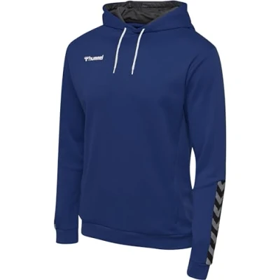 Image of hummel Men&#039;s go cotton logo sweatshirt True Blue