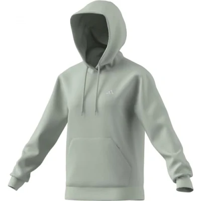 Image of adidas Sportswear Essentials Small LOGO FEEL COZY Hoodie Hoodie, Women&#039;s, Size: XXS, Linen green