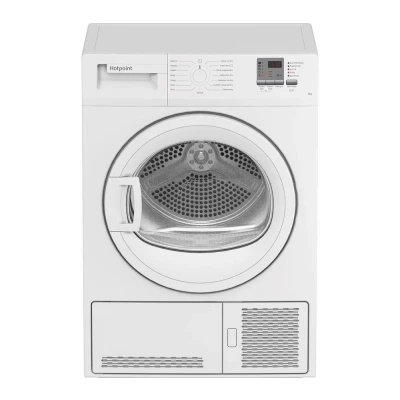 Image of Hotpoint Condenser Tumble Dryer White 8kg B Rated CHDC82WWGDUK, H84.6 x W59.7 D56.8 (cm)