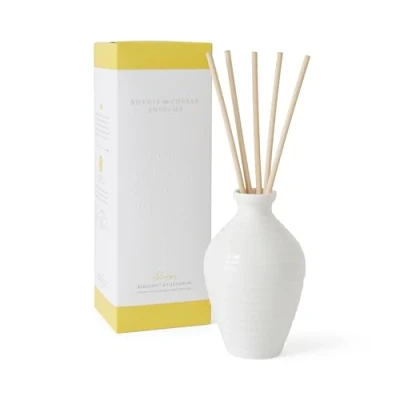 Image of Sophie Conran Bergamot &amp; Cardamom Reed Diffuser, Ceramic, White,