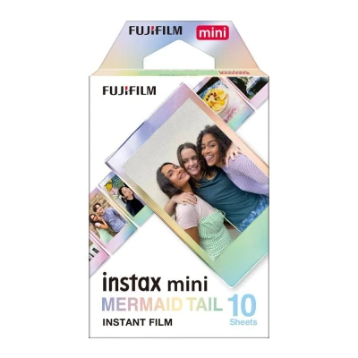 Image of INSTAX Mini Mermaid Tail Instant Film 10 sheets, Patterned