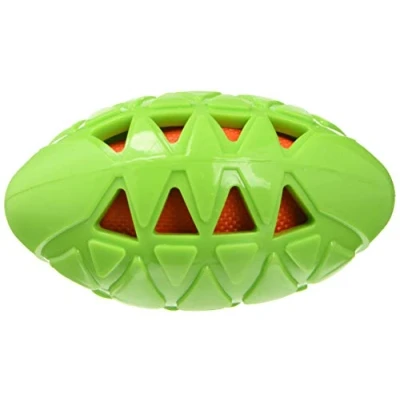 Image of Rosewood Tough Crunch Rugby ball for dogs Small, S