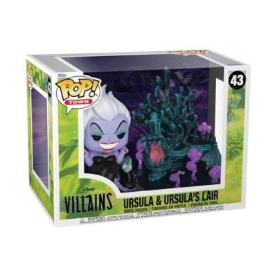 Image of Funko Pop! Towns: Villains Ursula&#039;s Lair Disney Collectable Vinyl Figure Gift Idea Official Merchandise Toys for Kids &amp; Adults Movies Fans Model Collectors