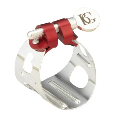 Image of BG LD Silver played Duo Ligature for Alto Sax