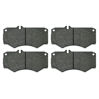 Image of 0014201420, 0014208720, 0015867042, 0015868942, 0044201420 Brake pad set BLUE PRINT ADU174265 Front Axle prepared for wear indicator