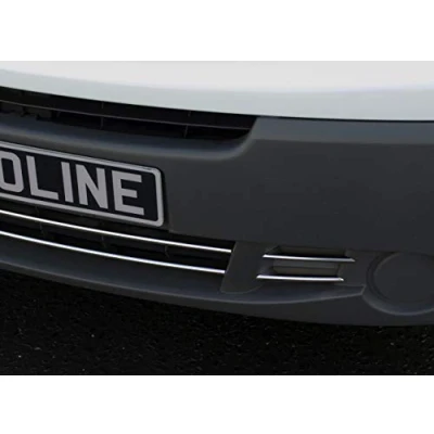 Image of Chrome Bumper Grille Trims To Fit Trafic (2006 14)