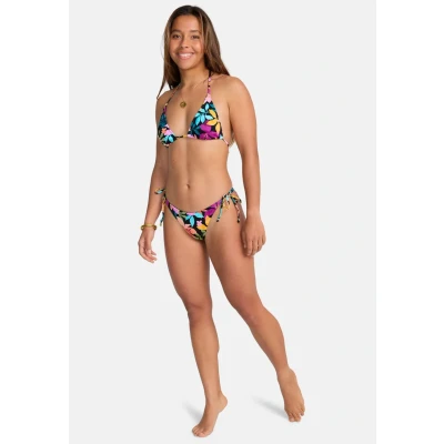 Image of Billabong Mini Bikini Bottoms SOL Searcher TIE Side Tanga Young Womens Blue S