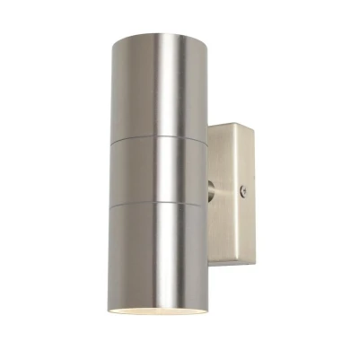 Image of Forum Modern Wall Light Up/Down Stainless Steel
