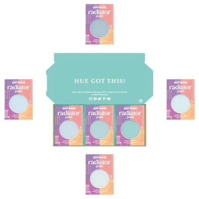 Image of Rust Oleum Radiator Paint in Matt Finish Soft Blues Tester Box