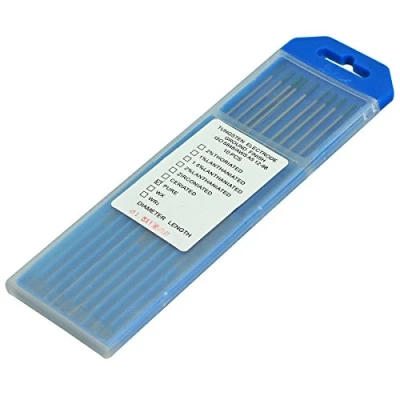 Image of RIVERWELD TIG Welding Pure Tungsten Electrode Green Tip 1.6mm x 175mm 10pk