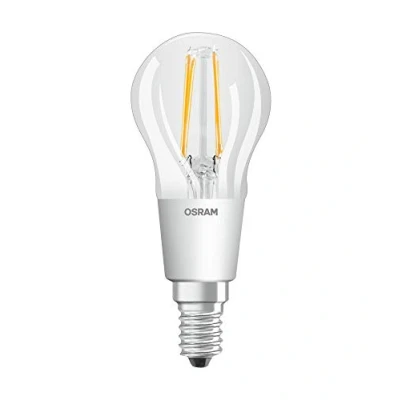 Image of Osram LED Lamp Base: E14 Warm White 2700 K 5 W Replacement for 40 Retrofit CLASSIC P DIM, Single Pack, GlowDIM