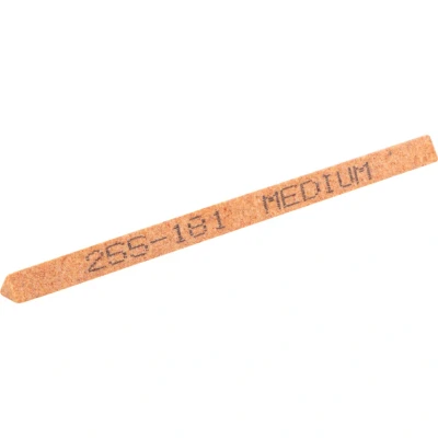 Image of Kennedy 100X6MM Three Square Abrasive Sharpening Stones Aluminium Oxide Medium