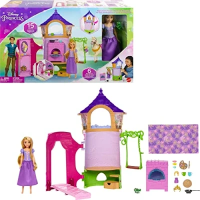 Image of Mattel Disney Princess Rapunzel&#039;s Turm HLW30