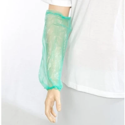 Image of JAKERA Polyethylene Disposable Oversleeves Pack Of 100 Availible in 5 colours (Green)