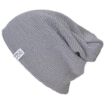 Image of CHARM Casualbox Mesh Summer Beanie for Men &amp; Women Light Cooling Breathing Hat Headwear Crochet Knit Fashion Unisex Japanese Grey
