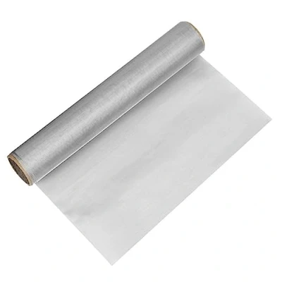 Image of Matory 30 by 200CM 304 Stainless Steel Woven Wire 120 Mesh Filter Screen Roll Sheet Filtration Cloth