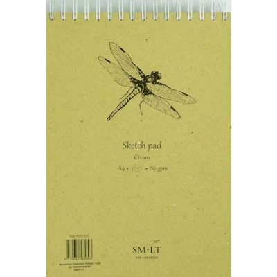 Image of SM.LT EB 100TS/C Authentic line A4 Sketchpad 80 gm Paper 100 Pages Cream