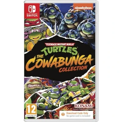 Image of Teenage Mutant Ninja Turtles The Cowabunga Collection Switch (Download Code in Box)