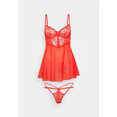Image of Ann Summers Iris Babydoll Set Red