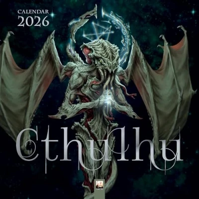 Image of Cthulhu Wall Calendar 2026 (Art Calendar): Original Flame Tree Publishing Kalender [Kalender]