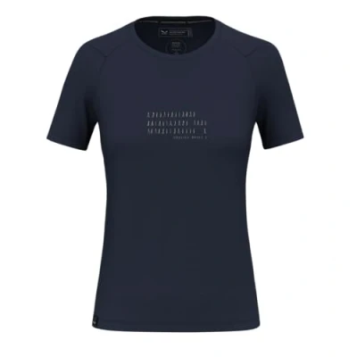 Image of Salewa Women&#039;s Eagle Poem Dry T Shirt W Golden Brown