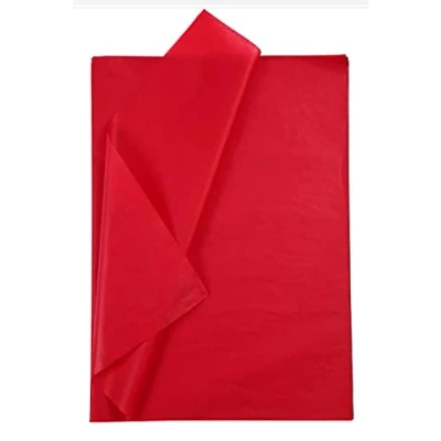 Image of Creativ 100263 Red Tissue Paper, 50x70 cm, Red, 25 Sheets