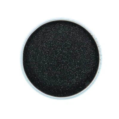 Image of Fine Glitter Makeup Biodegradable Eco for Your face, Body, Hair and Nails (Black Ultra Fine)