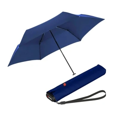 Image of Knirps Ultra US.050 Slim Manual Pocket Umbrella Light and Flat Storm Proof Windproof 21 cm