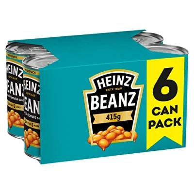 Image of HNZ Beanz x6pk (4x6) 415gm