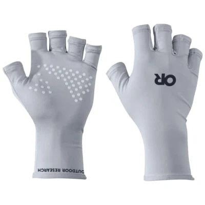 Image of Outdoor Research ActiveIce Sun Gloves Titanium Grey Medium