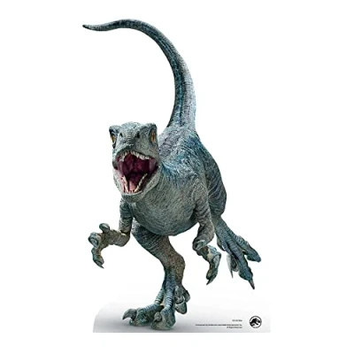 Image of Star Cutouts SC4125 Dinosaur Beta Baby Jurassic World Dominion Lifesize Cardboard Cutout With Mini